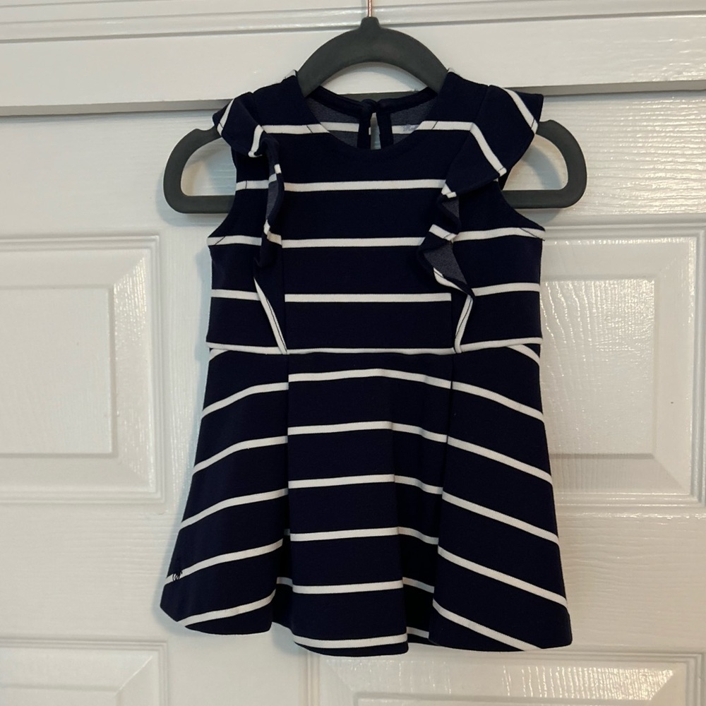 Ralph Lauren Stripe Dress - 6 mo